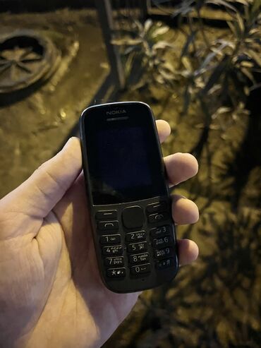 Nokia: Nokia 105 4G, 4 GB, rəng - Qara, Düyməli