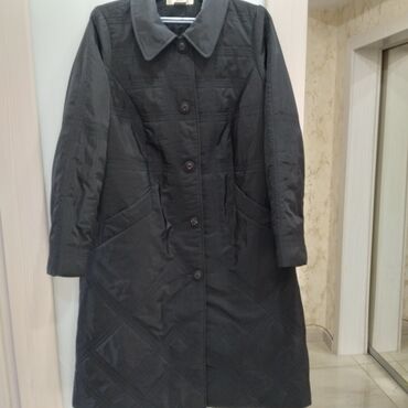 черное пальто в Кыргызстан | ПАЛЬТО: Пальто XL, цвет - Черный