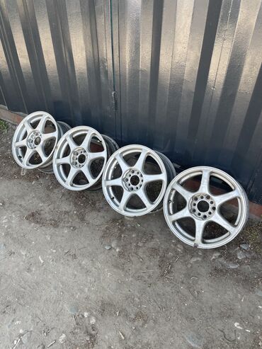 Диски: Литые Диски R 16 Honda, Комплект, Б/у