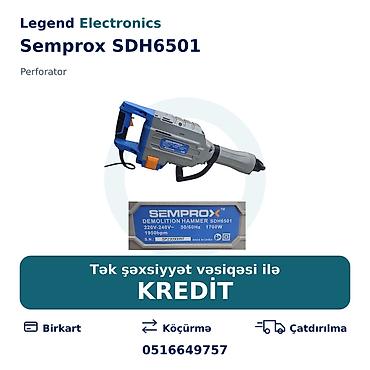 acar yazan: Elan başlığı: Perforator Semprox SDH6501 Elan mətni: Legend — 1