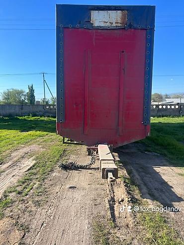 тент кузов: Тентованный прицеп-вагон (двухосный тележечный, сцеп для грузовиков) — 2