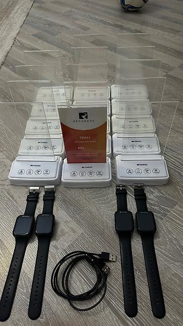 Restoran, kafe avadanlığı: Restoran/kafe üçün simsiz “call bell”(çağırış) sistemi.
Saatlar — 3