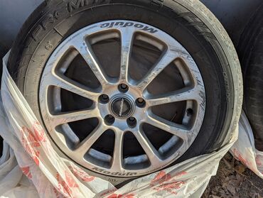 Диски: Литые Диски R 17 Enkei, Комплект, отверстий - 5, Б/у — 7