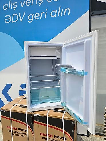 Soyuducular: Yeni 1 qapılı Soyuducu Satılır, rəng - Ağ, Dolab içi — 7