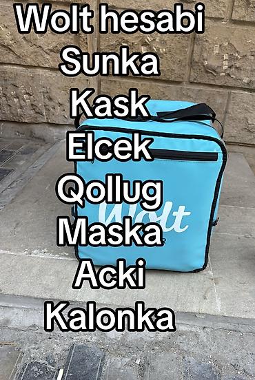 usta cantasi: Wolt Partner termal çatdırılma Wolt sunkasi Wolt hesabi temiz 0 — 1