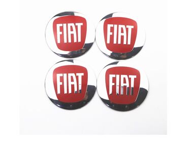 duks za menjač: FIAT - plastificirane nalepnice za felne - set od 4 komada