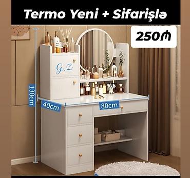 mebel ustu: Siyirməli, Polkalı, Sadə laminat, Zəmanətsiz, Kredit yoxdur — 1