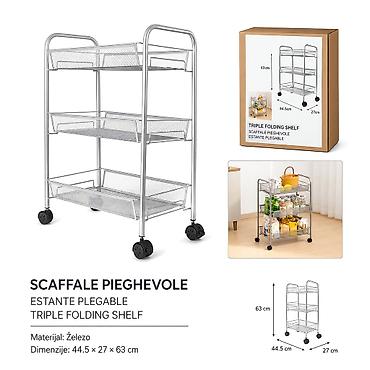 KMT Premium polica za odlaganje nivoa 803835 Praktična višespratna