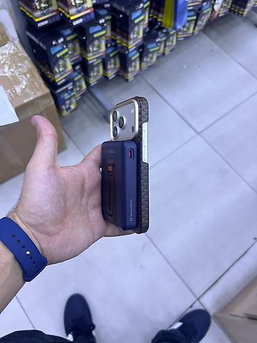 Powerbanklar: Euroacs MagSafe Powerbank – 10000 mAh (EU-QW21, Blue) Xüsusiyyətlər — 3