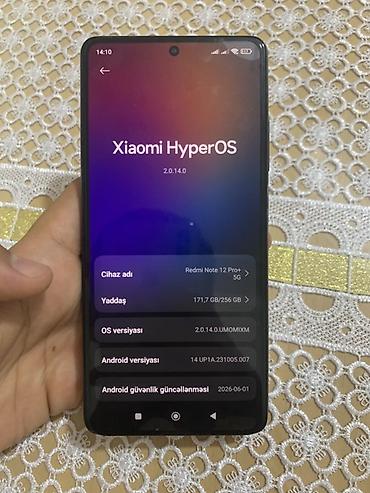 redmi mi 11 ultra: Redmi Note 12 Pro+, 256 GB, rəng - Qara, Barmaq izi, Face ID, İki sim kartlı — 2