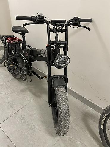 Электрдик велосипеддер: Электровелосипед SAMEBIKE RS-A02 Plus (складной, фэт-байк) - Мощные — 2
