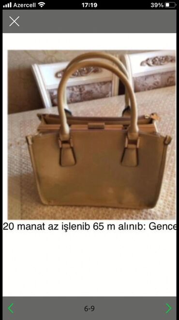 Çantalar: Çanta dəsti, Mango, İşlənmiş — 7