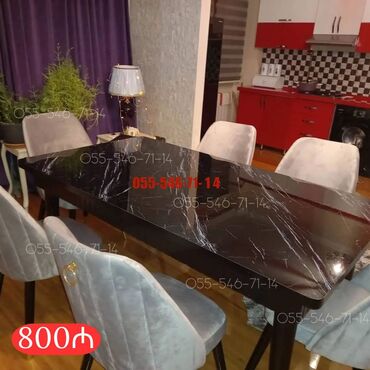 Dolablar: Qonaq otağı üçün, Yeni, 6 stul