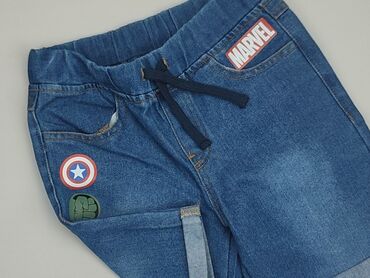 spodenki dresowe moro: Shorts, Marvel, 7 years, 122, condition - Perfect