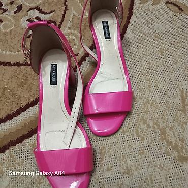 Basanoşka və səndəllər: ALEX MARIE qadın sandaleti 38,39 - Rəng: parlaq çəhrayı - Model: açıq — 6