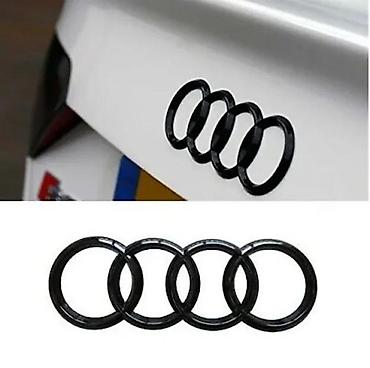 Auto delovi, gume i tjuning: Audi crni znakovi, oznake. U ponudi audi crni sjajni znakovi Znakovi — 22
