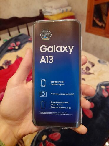 samsung a13 qiyməti: Samsung Galaxy A13, 64 GB, rəng - Göy, Barmaq izi, İki sim kartlı