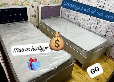 dosek satisi: Yeni, Təknəfərlik çarpayı, Matras ilə — 1