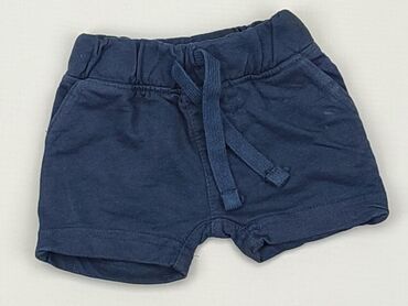 czarne szorty jeans: Szorty, Primark, 0-3 m, stan - Bardzo dobry