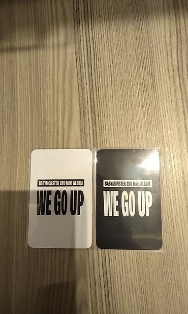 gold standart: BABYMONSTER “We Go Up” 2-ci mini albomu üçün fotokart seti - Məhsul — 2