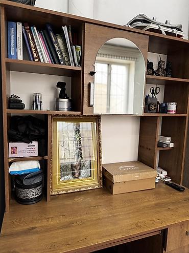 office table: Компьютерный стол, Б/у, С полками — 2
