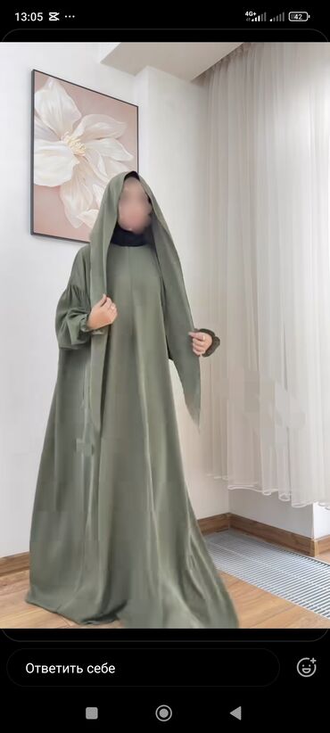 платья для беременных в пол: Повседневное платье, Made in KG, Длинная модель, Шелк, Оверсайз, Стандарт