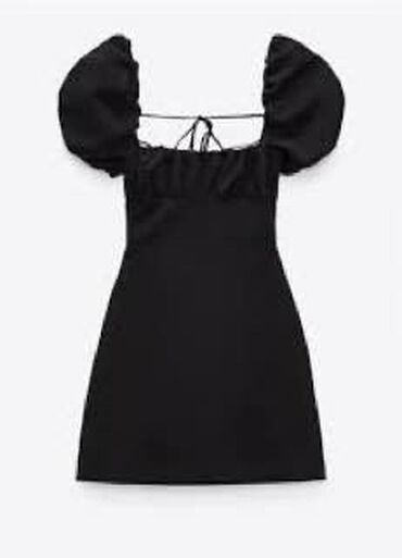 вязаное платье резинка: Повседневное платье, Лето, Короткая модель, Хлопок, S (EU 36), M (EU 38)