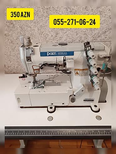 s 250: DOIT sənaye tikiş maşınları dəsti 1) DOIT Interlock (örtük tikişi) — 1