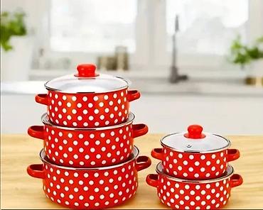 serpe za kuhanje: Set RETRO šerpi – 5-delni komplet za savršeno kuvanje! Spoj — 2