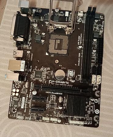 Материнская плата для ПК, Б/у, Gigabyte, LGA1150, Micro-ATX