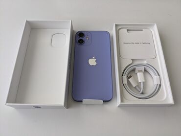 az islenmis telefonlar: IPhone 12 mini, 128 GB, Deep Purple