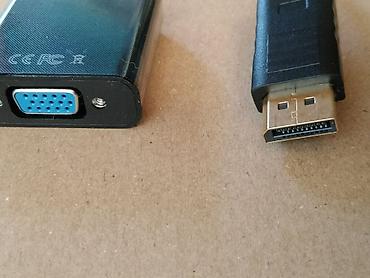 Настольные ПК и комплектующие: Конвертер для ПК, DisplayPort → VGA, Новый, Платная доставка, Самовывоз — 3
