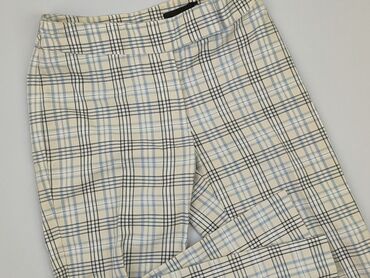 spódnice w kratę czerwone: Material trousers, S (EU 36), condition - Very good