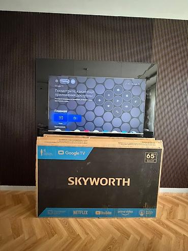 Телевизор SKYWORTH 65" (диагональ 65 дюймов), платформа Google TV