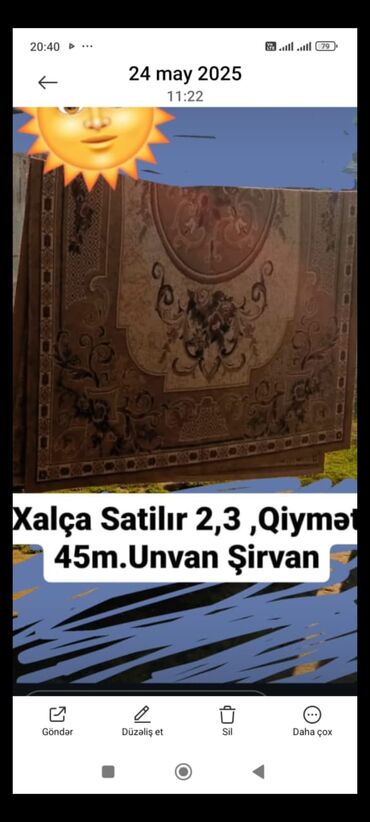 su cənləri satışı: Xalça Dekorativ, Kredit yoxdur