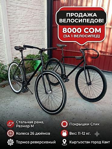 вело кг: Город: Кыргызстан, Кант Велосипед - Стальная рама, размер M - Колёса — 1