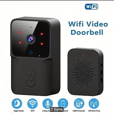 kamera monitörü: WiFi Video Qapı zəngi kamerasi və daxili zəng modulu - WiFi — 1