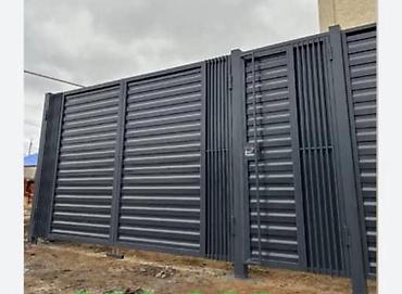 Распашные ворота: Металлические ворота и калитки под заказ - Изготовление распашных и — 35