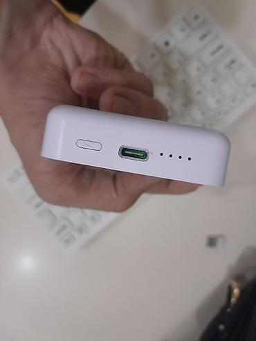 mi smart band 5: MagSafe uyumlu simsiz powerbank – 10000 mAh Xüsusiyyətlər: - Tutum — 2
