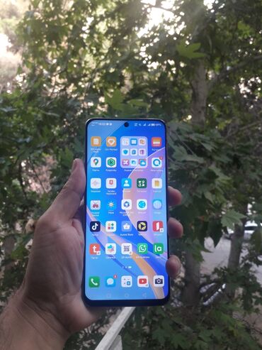 сотовый телефон fly ts113 черный: Huawei Nova Y90, 128 GB, rəng - Göy, Barmaq izi