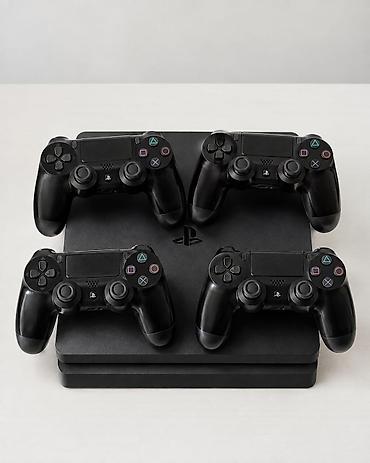 Video oyunlar və konsollar: PlayStation 4 Slim — 500 GB. Problemsiz və səliqəli vəziyyətdədir. 4 — 1