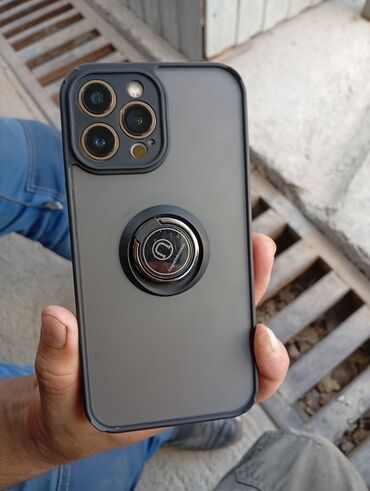 копия айфон 13 про макс: IPhone 13 Pro Max, Колдонулган, 256 ГБ, Заряддоочу түзүлүш, Коргоочу айнек, Каптама, 100 %