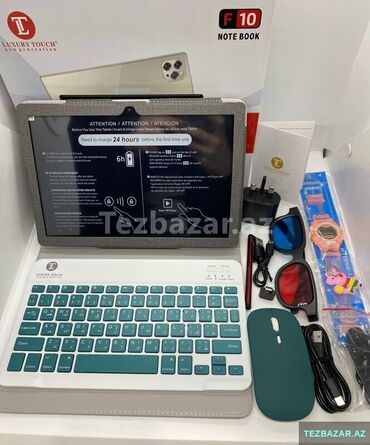 notebook ram: Luxury Touch F10 Note Book planşet dəsti 128 GB yaddaş 4 gb Ram