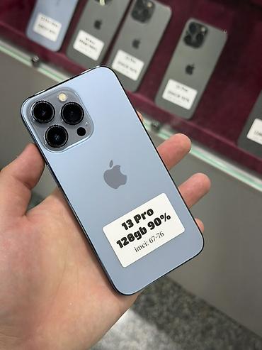 iphone 13 128: IPhone 13 Pro, Б/у, 128 ГБ, Sierra Blue, Защитное стекло, Чехол, Кабель, В рассрочку, 90 % — 1