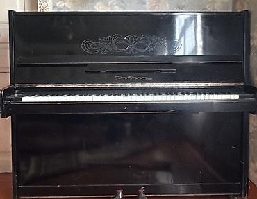 Rusiya istehsalı “Pianino” markalı vertikal pianino - Korpus: yüksək