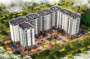 Продажа квартир: 3 комнаты, 87 м², Кок-Жар ж/м Элитка, 13 этаж, ПСО (под самоотделку) — 8