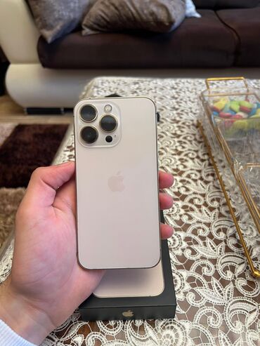 Apple iPhone: IPhone 13 Pro, 128 GB, Qızılı, Face ID