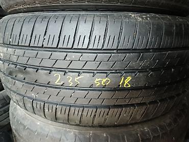 Транспорт: Шины 235 / 50 / R 18, Лето, Б/у, 1 шт, Легковые, Япония — 1