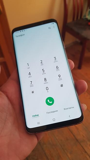samsung galaxy note 10 plus: Samsung Galaxy S9 Plus, 64 GB, rəng - Qara, Barmaq izi — 3