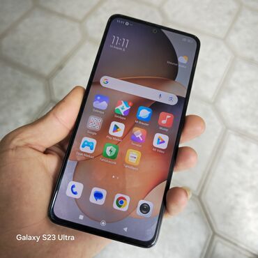 Redmi Note 13, 256 ГБ, цвет - Черный, Кнопочный, Отпечаток пальца, Две SIM карты